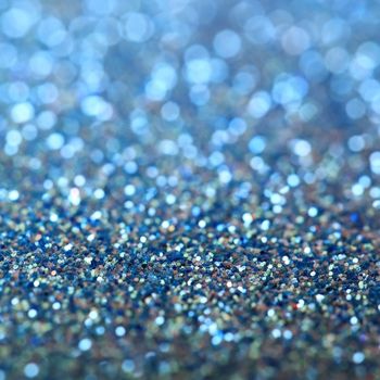 blue biodegradable festival glitter