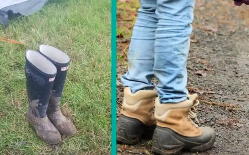 Wellies or Walking Boots? The Eternal Dilemma