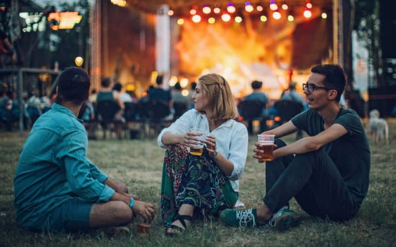 What to do the night before a festival