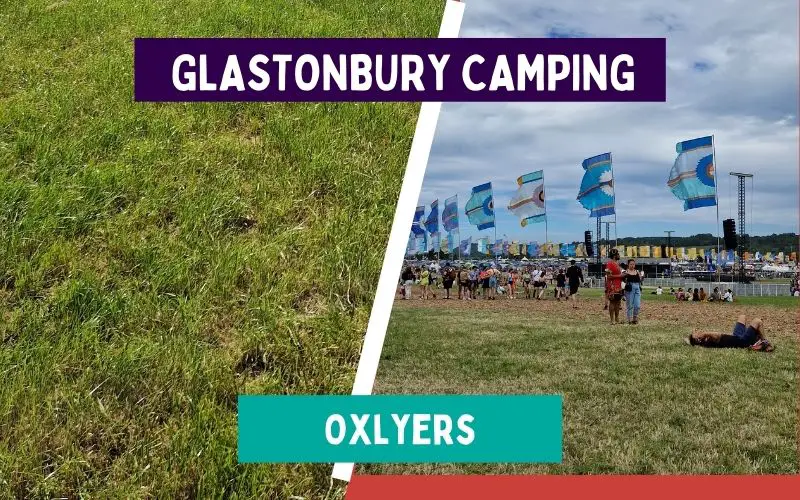 Oxlyers campsite Glastonbury Festival