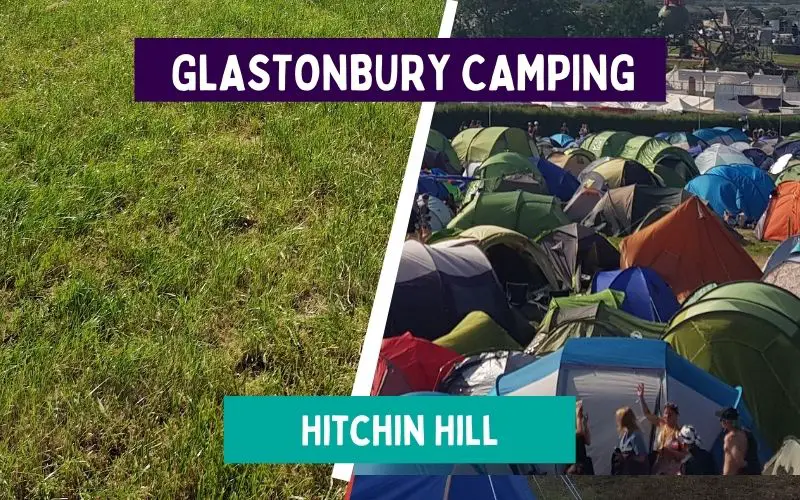 Hitchin Hill Campsite at Glastonbury Festival